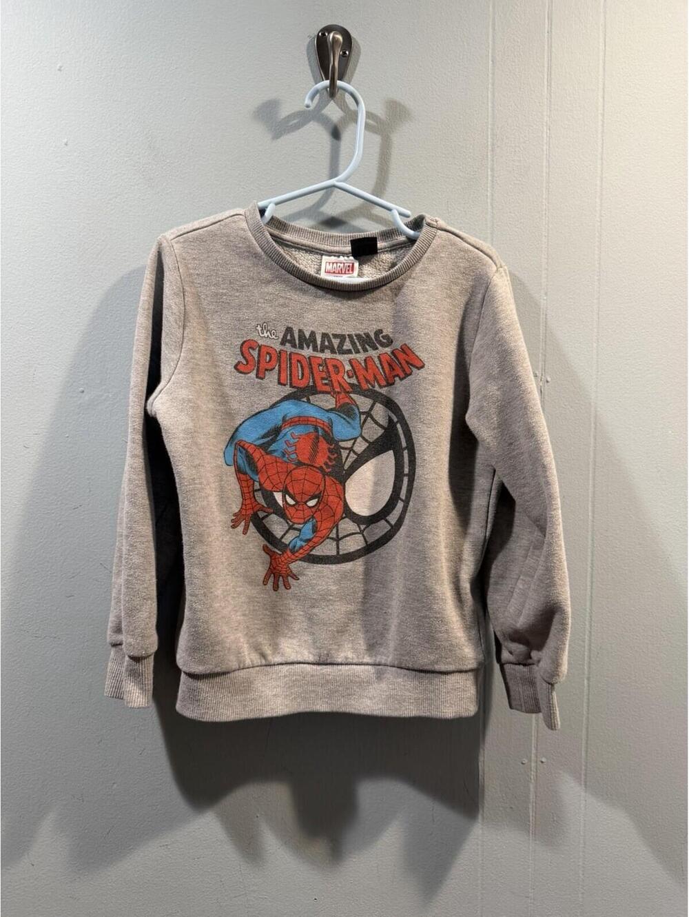 Kids Boys Marvel The Amazing Spider Man Sweatshirt Gray